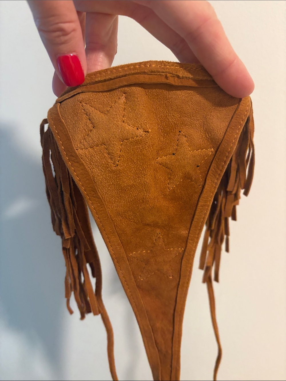 Andi Bagus BRAND NEW NEVER WORN suede western bikini - Picture 6 of 9